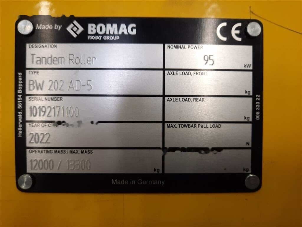 Straßenwalze neu kaufen BOMAG BW 202 AD-5: das Bild 22