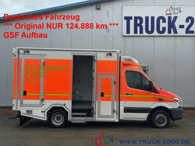 Krankenwagen Mercedes-Benz Sprinter 519 CDI GSF Rettung Krankenwagen 124TKM: das Bild 8