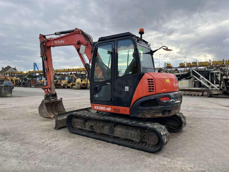 Kettenbagger Kubota KX080-4A: das Bild 6