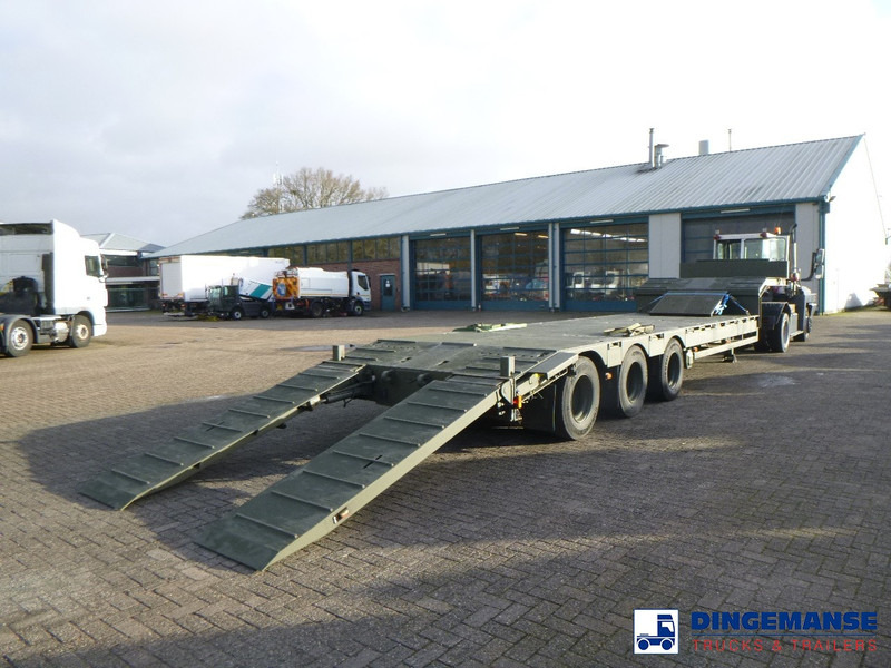 Pritsche LKW Broshuis 3-axle semi-lowbed trailer E-2130 / 73 t + ramps: das Bild 6