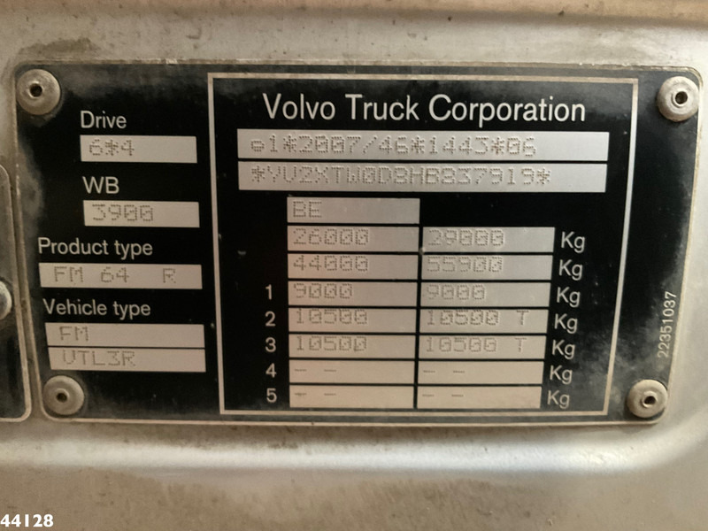 Volvo FM 420 6x4 Euro 6 AJK 20 Ton haakarmsysteem – Leasing Volvo FM 420 6x4 Euro 6 AJK 20 Ton haakarmsysteem: das Bild 20