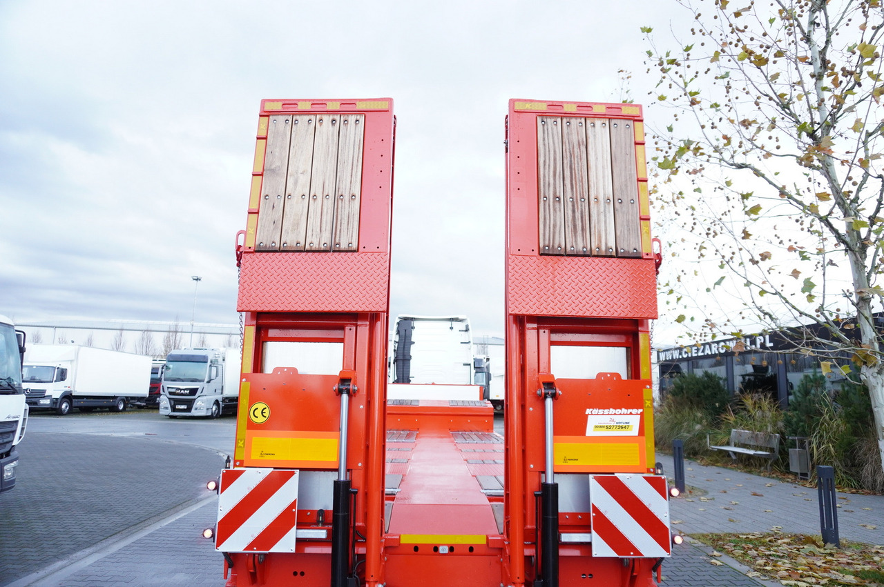 Tieflader Auflieger neu kaufen Volvo FH 500 6x2 tractor plus brand-new Käsbohrer 3-axle: das Bild 10