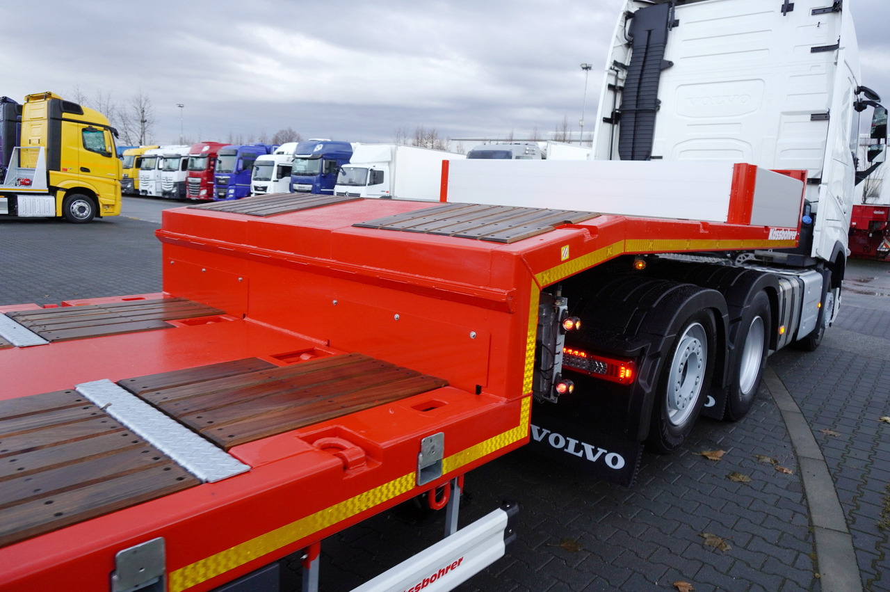 Tieflader Auflieger neu kaufen Volvo FH 500 6x2 tractor plus brand-new Käsbohrer 3-axle: das Bild 28