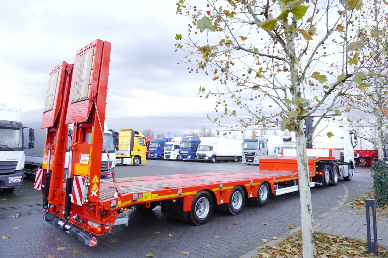 Tieflader Auflieger neu kaufen Volvo FH 500 6x2 tractor plus brand-new Käsbohrer 3-axle: das Bild 6