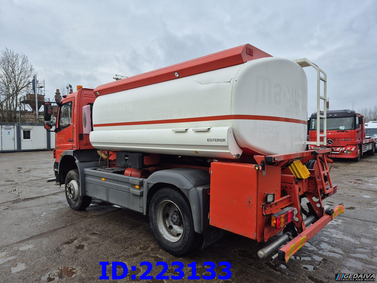 Tankwagen MERCEDES-BENZ Atego 1624 - 4X4 - Water tank - Euro5: das Bild 8