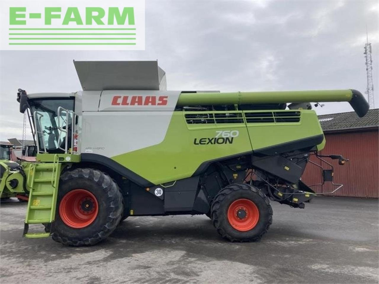 Mähdrescher CLAAS lexion 760: das Bild 7