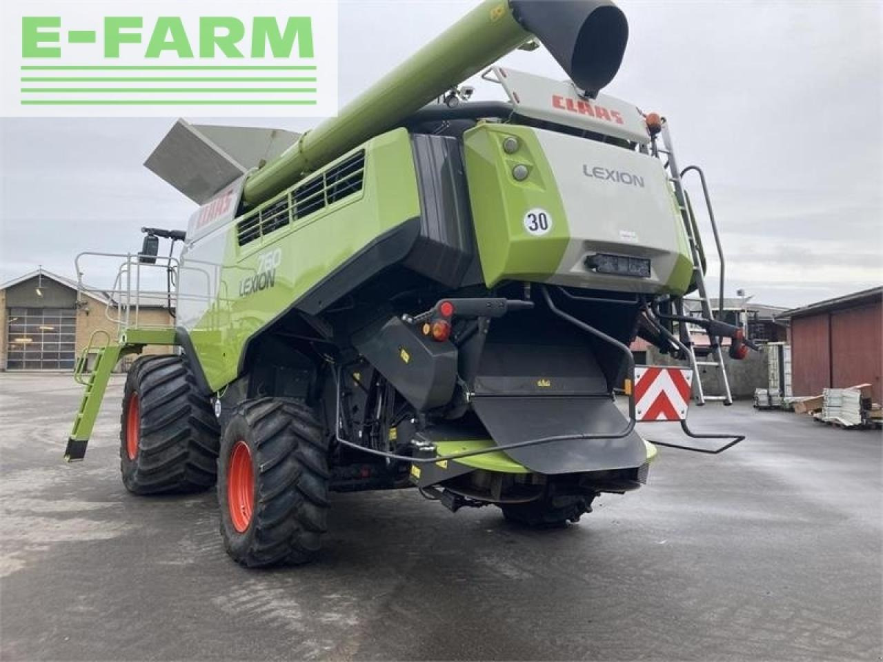 Mähdrescher CLAAS lexion 760: das Bild 6