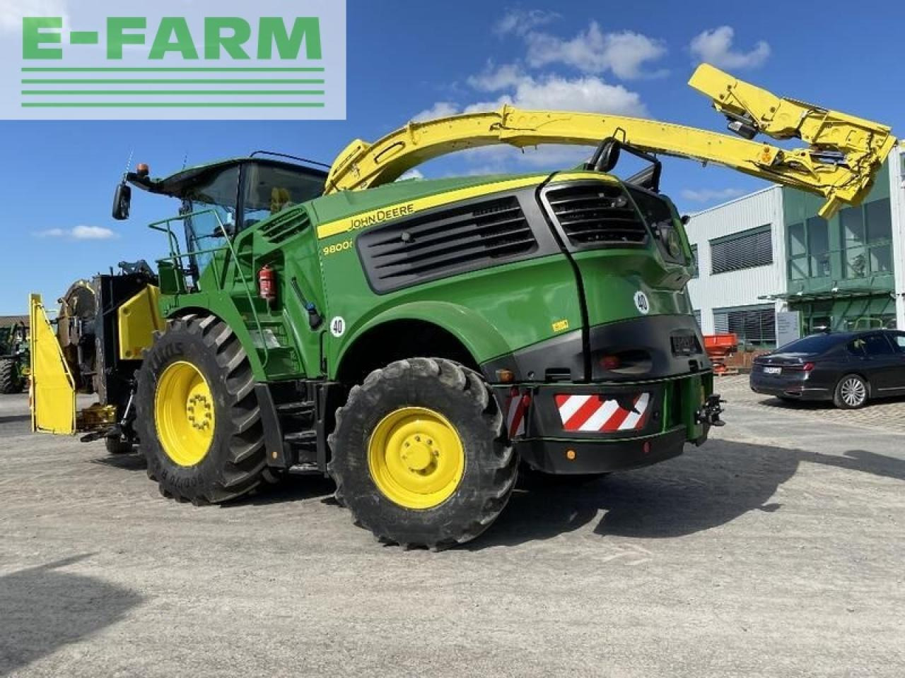 Feldhäcksler John Deere 9800i mit kemper 490+: das Bild 7