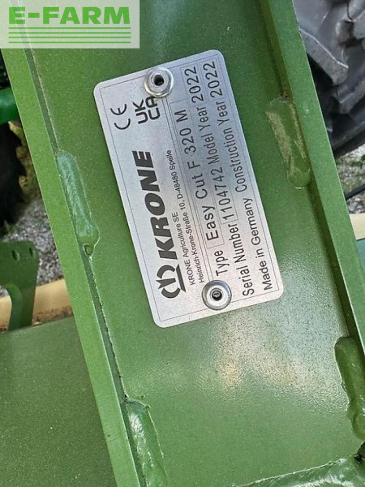 Mähwerk Krone easy cut f320m, mt603-40: das Bild 12