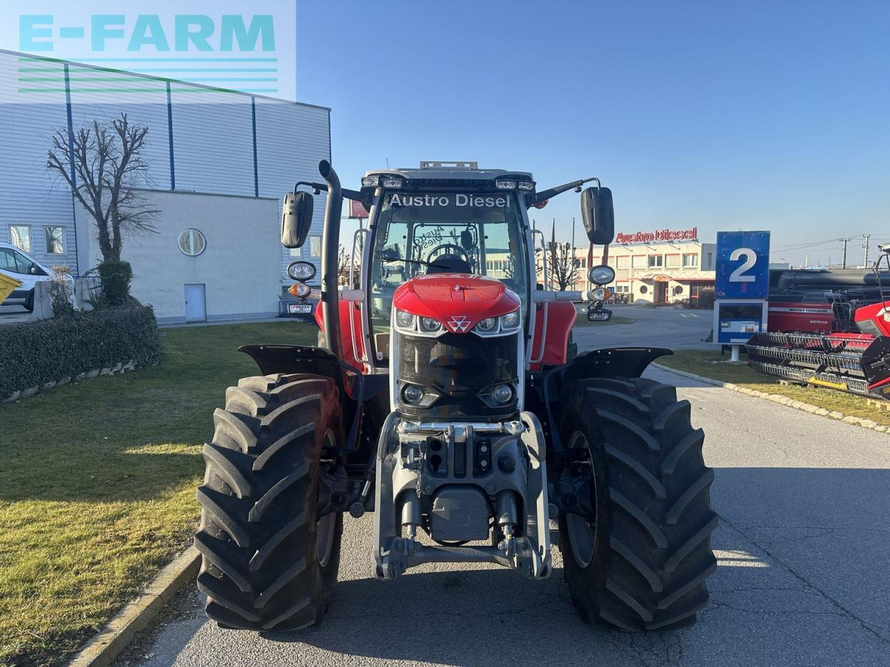 Traktor Massey Ferguson mf 7s.180: das Bild 9