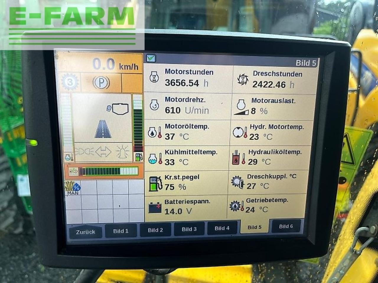 Mähdrescher New Holland cr 8080: das Bild 7