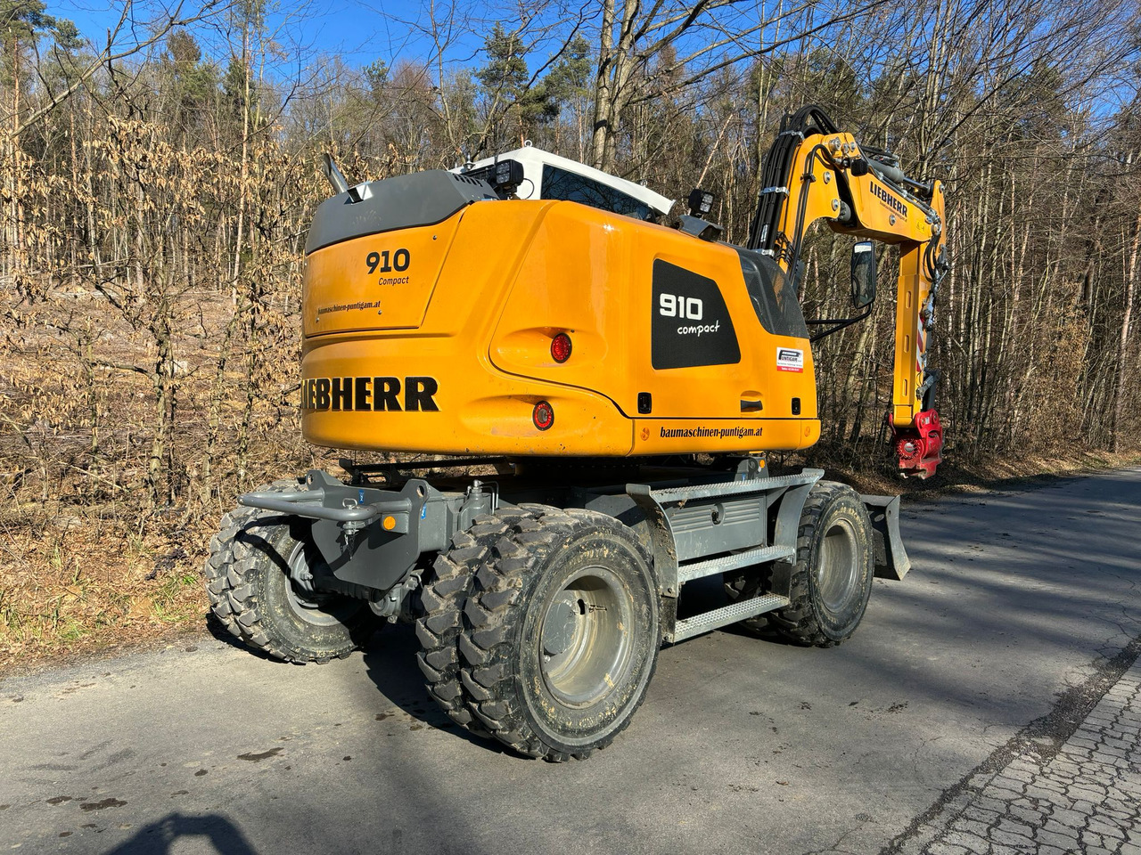 Mobilbagger LIEBHERR A 910 Compact Litronic: das Bild 7