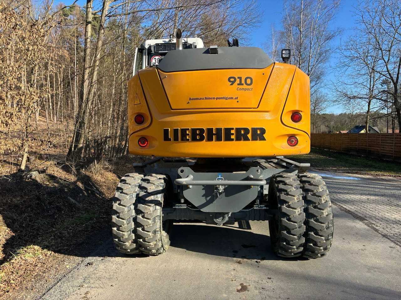 Mobilbagger LIEBHERR A 910 Compact Litronic: das Bild 6