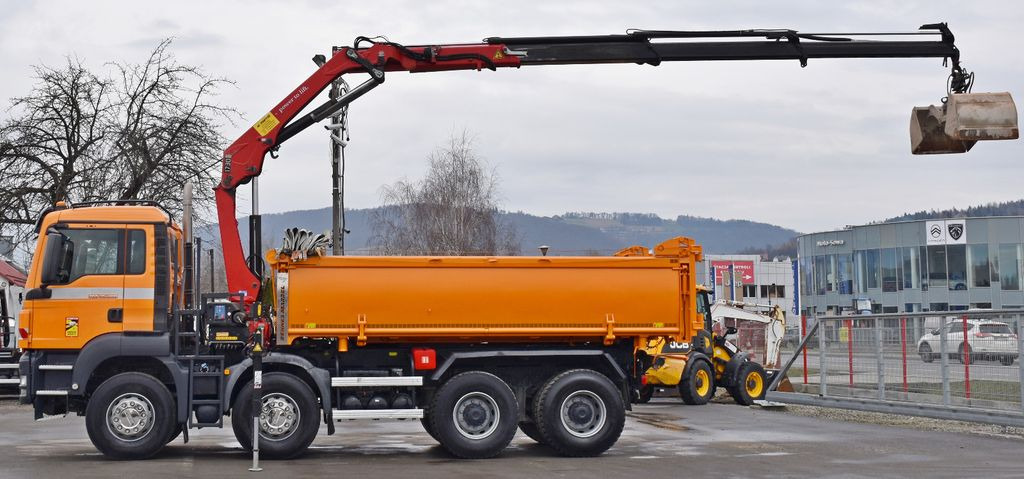 Autokran, Kipper MAN TGS 35.400 * HMF 1730 K3/FUNK * 8x4: das Bild 6