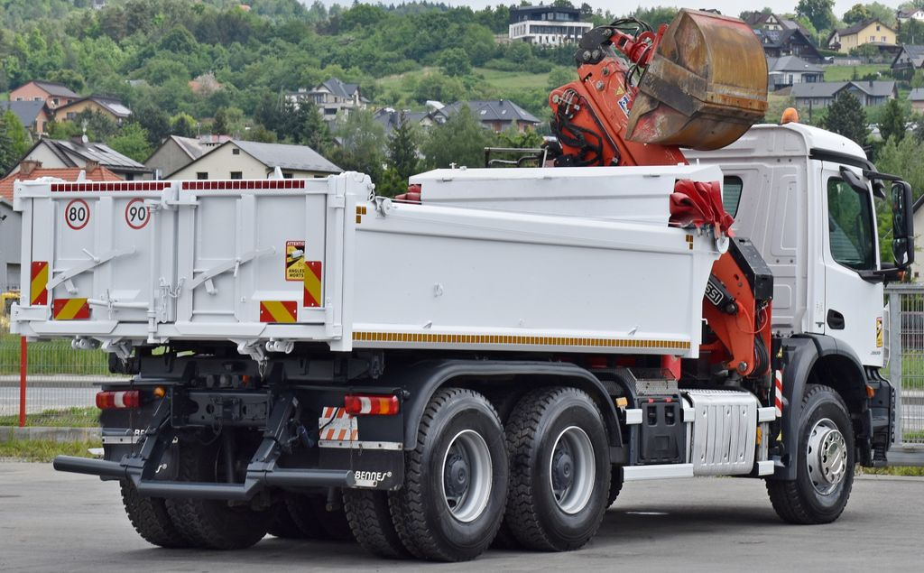 Autokran, Kipper Mercedes-Benz AROCS 2635* FASSI F165AZ.0.22 + FUNK * 6x4: das Bild 7