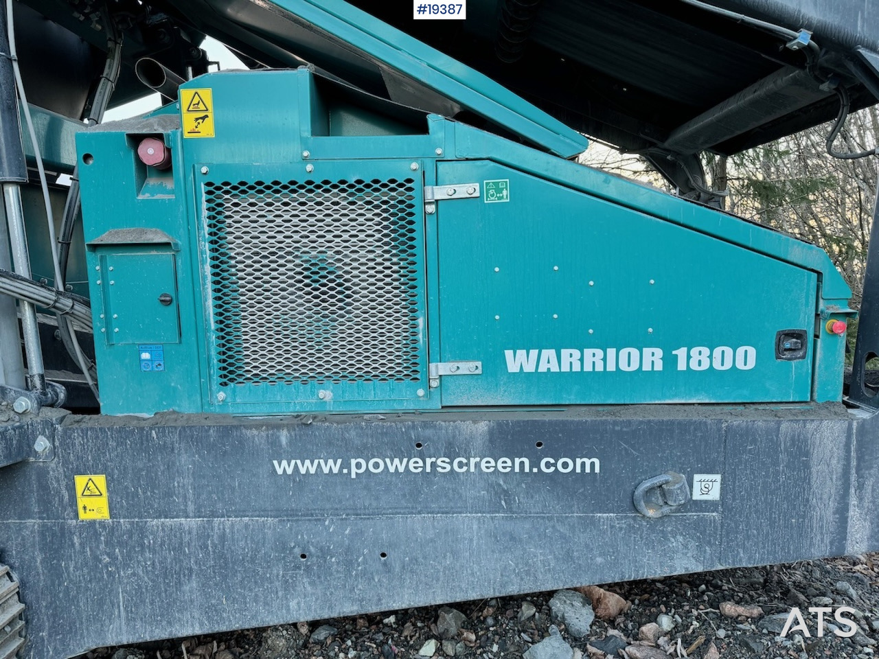 Siebmaschine Powerscreen Warrior 1800: das Bild 30