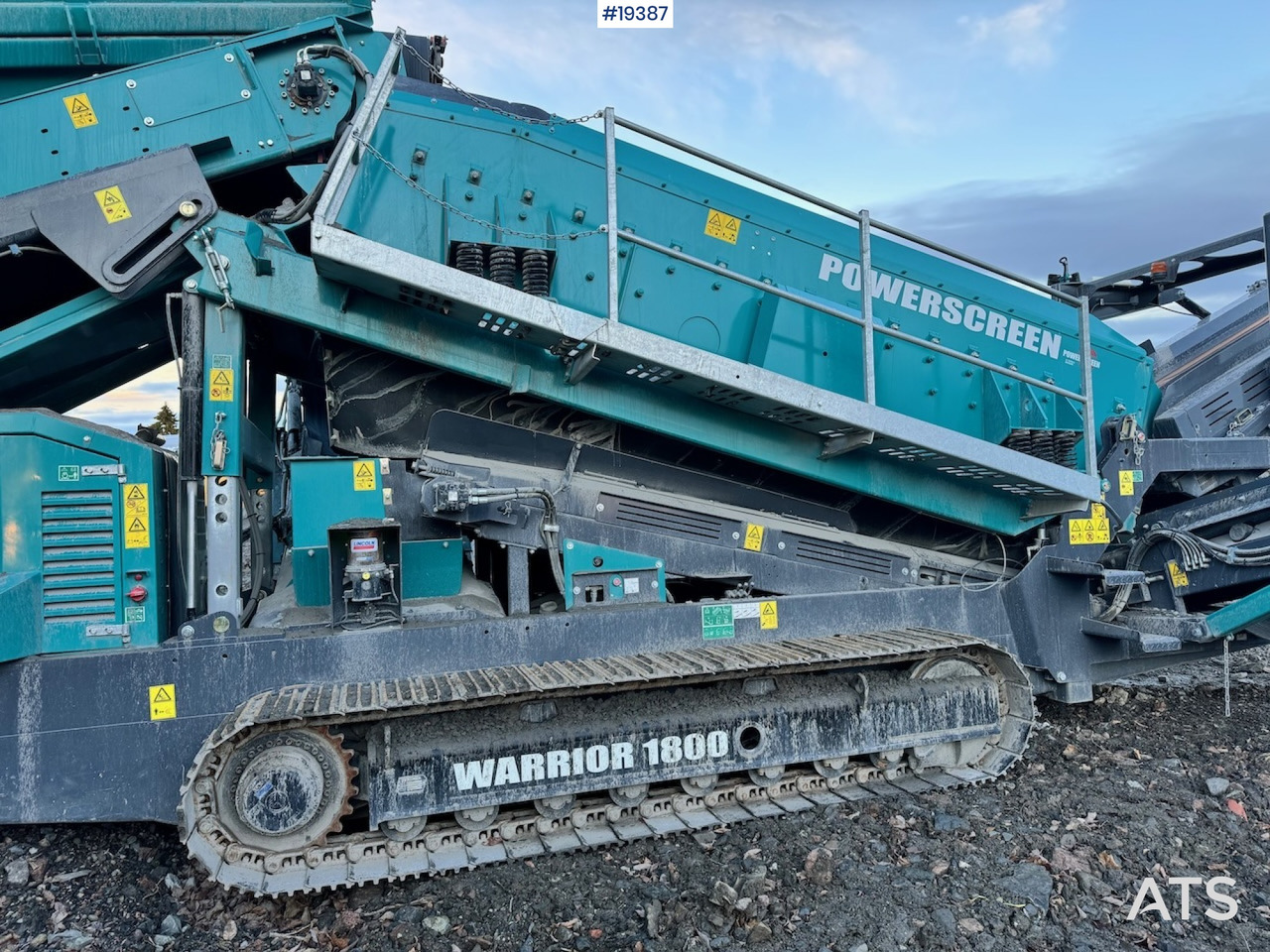 Siebmaschine Powerscreen Warrior 1800: das Bild 9