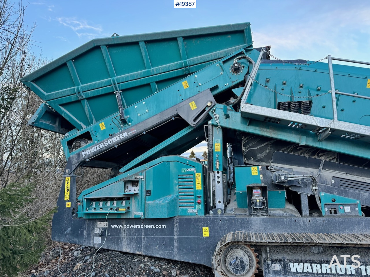 Siebmaschine Powerscreen Warrior 1800: das Bild 8