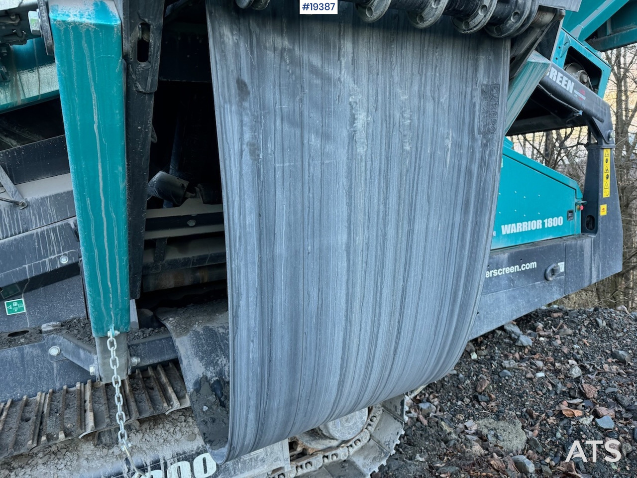 Siebmaschine Powerscreen Warrior 1800: das Bild 26