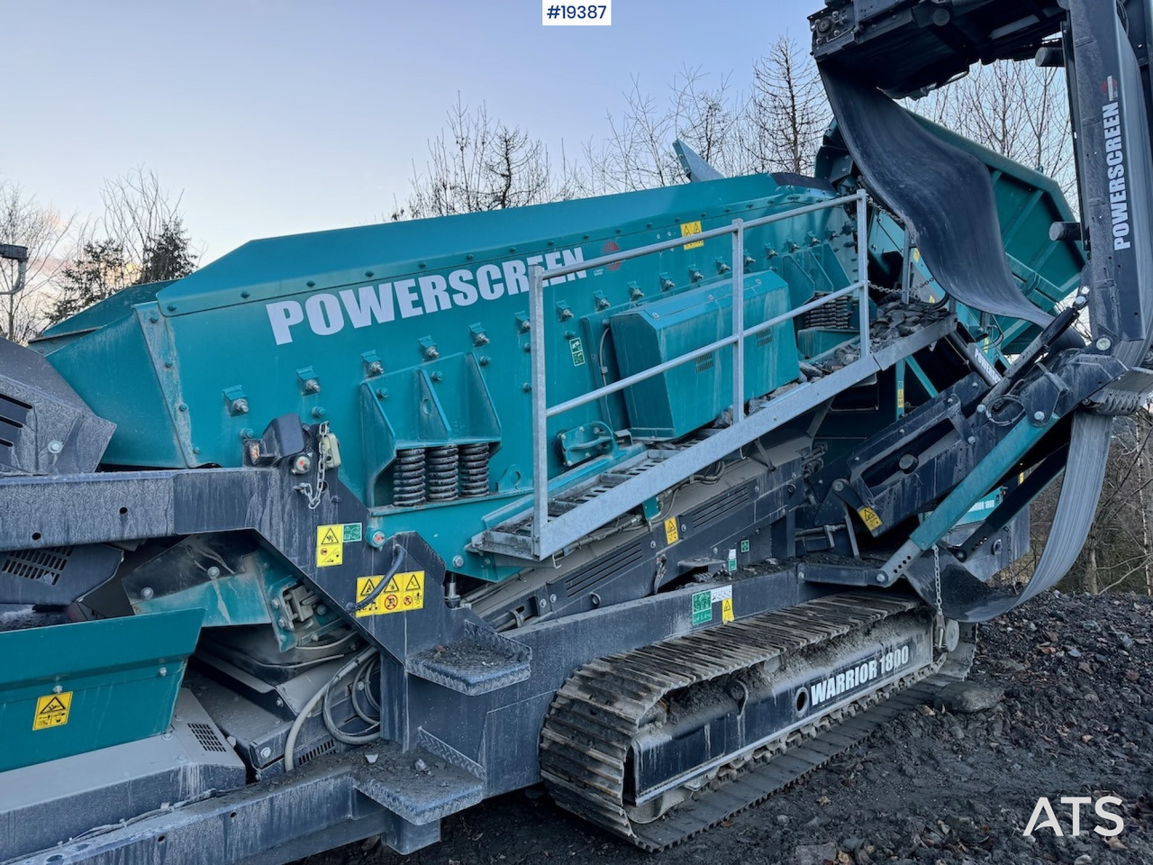 Siebmaschine Powerscreen Warrior 1800: das Bild 24