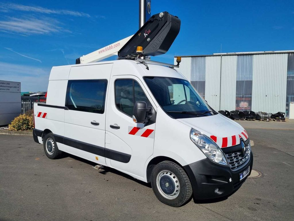 LKW mit Arbeitsbühne, Transporter Renault Master 2.3 dCi / KLUBB K26, 12m: das Bild 11