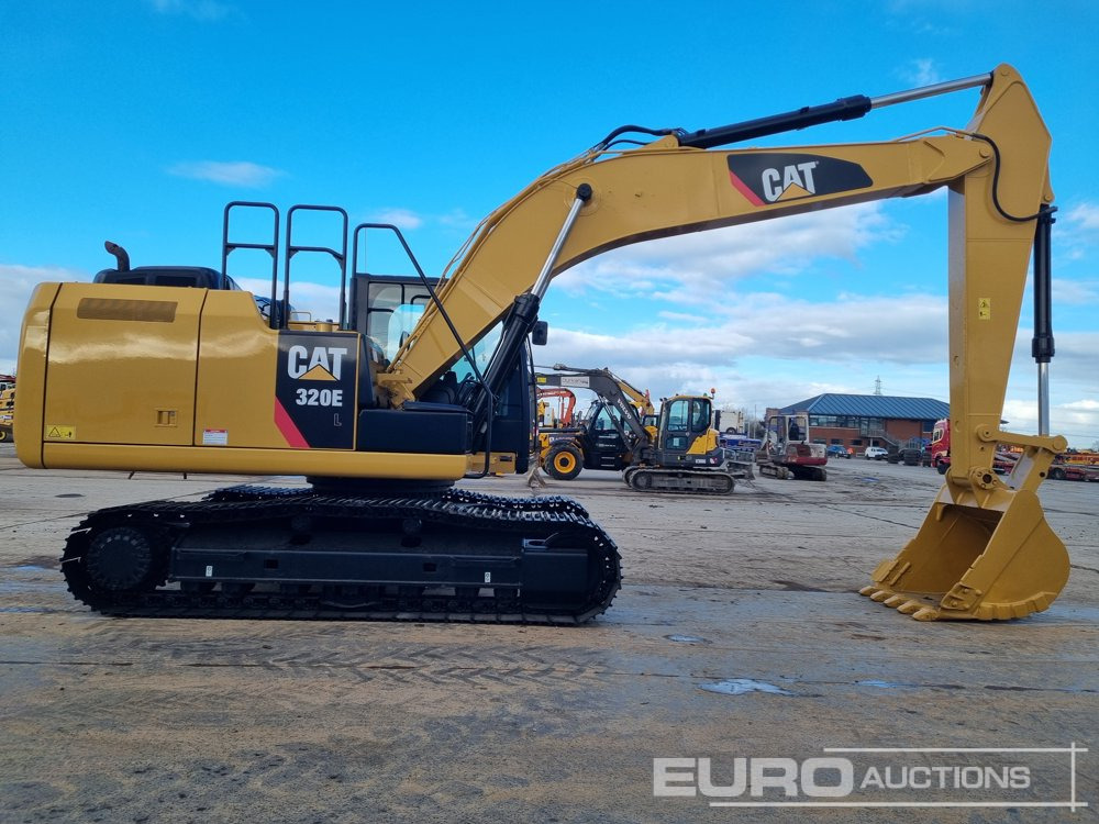 Kettenbagger 2014 CAT 320E: das Bild 6