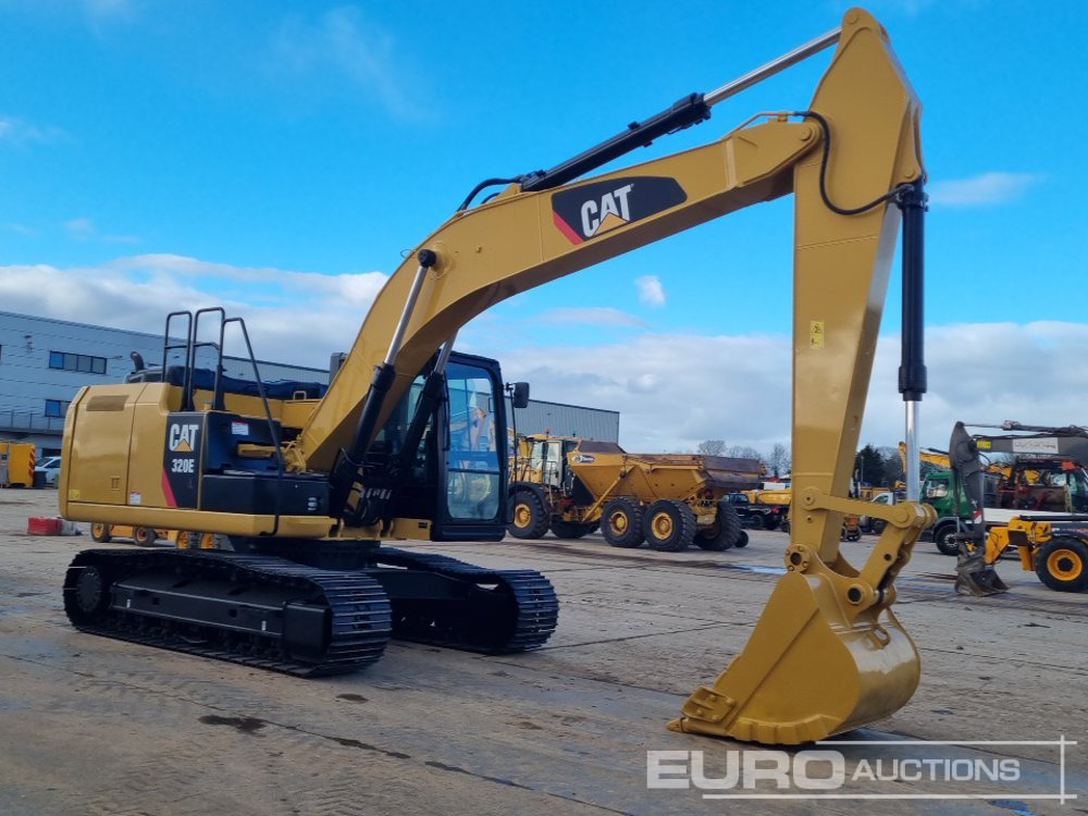 Kettenbagger 2014 CAT 320E: das Bild 7