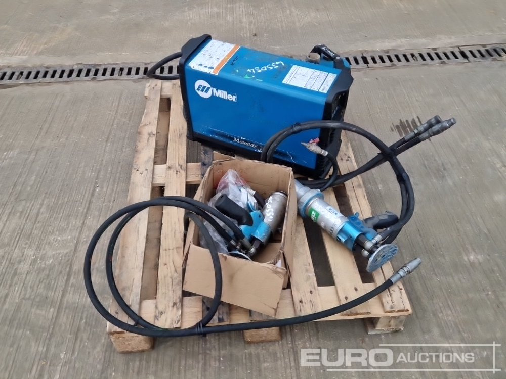 Baugeräte Hydraulic Impact Wrench (2 of), Miller 415Volt Welder, Submersible Pump: das Bild 8